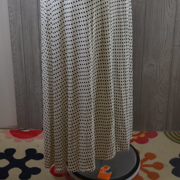 Ella Samani Polka Dot Maxi Dress PLUS SIZE - Picture 8 of 10